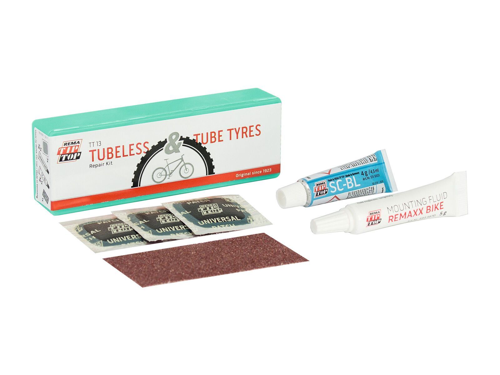 TT13 Tubeless, Tip Top Flickzeug