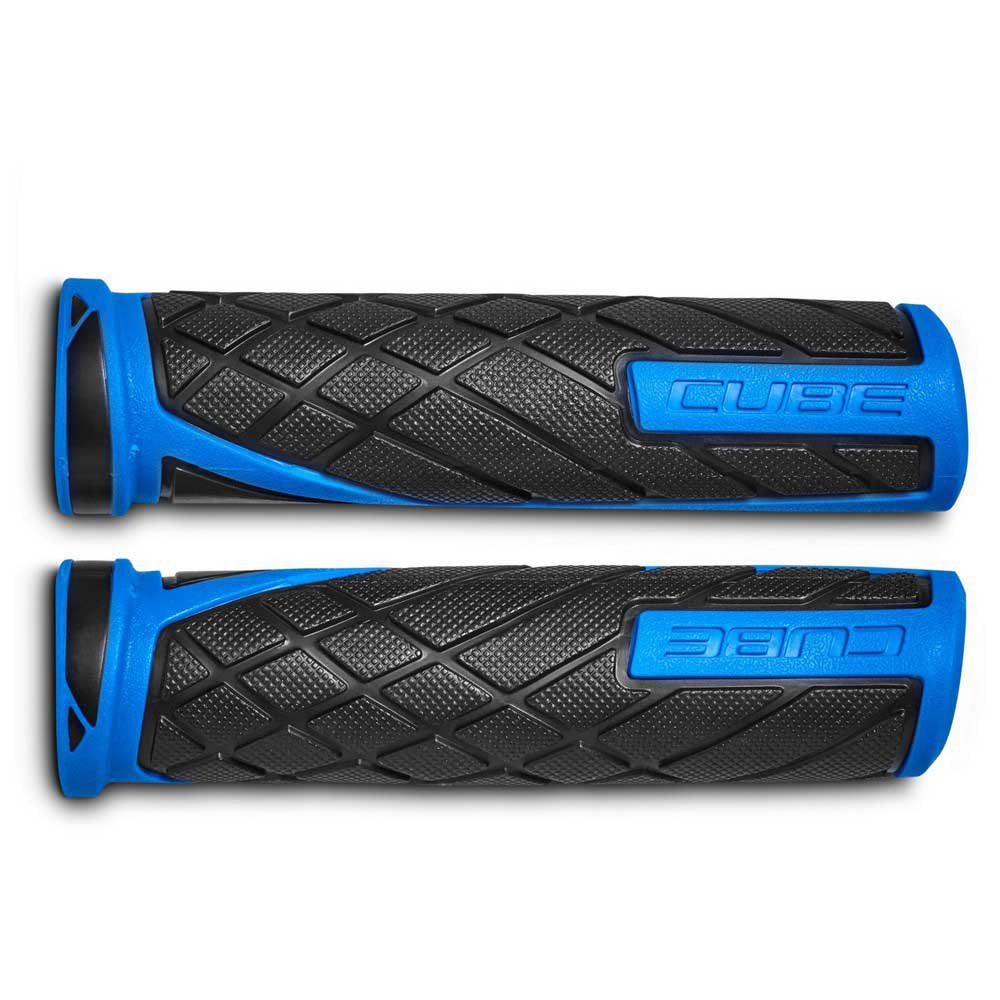 CUBE Fahrradgriffe PERFORMANCE, Black 'N' Blue