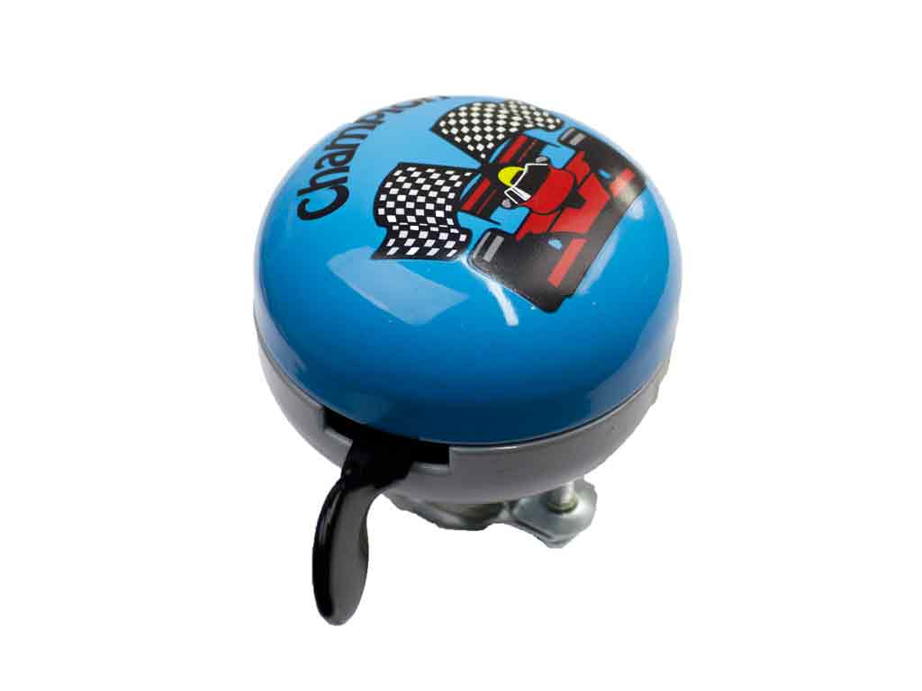 Mini Ding Dong Fahrradklingel Rennwagen „Champion“