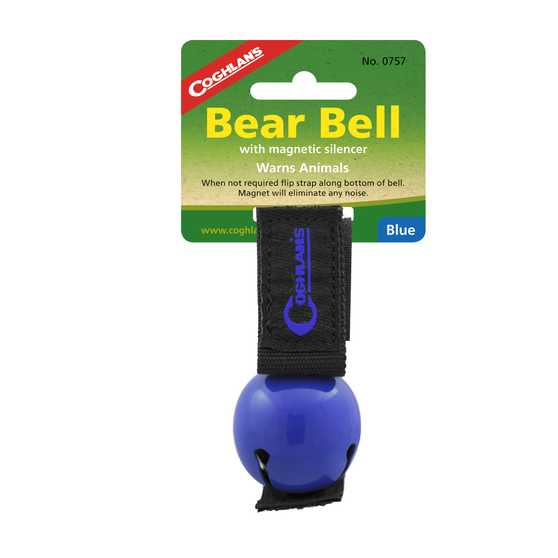 Coglhans Bären Glocke / Klingel "Bear Bell" blau