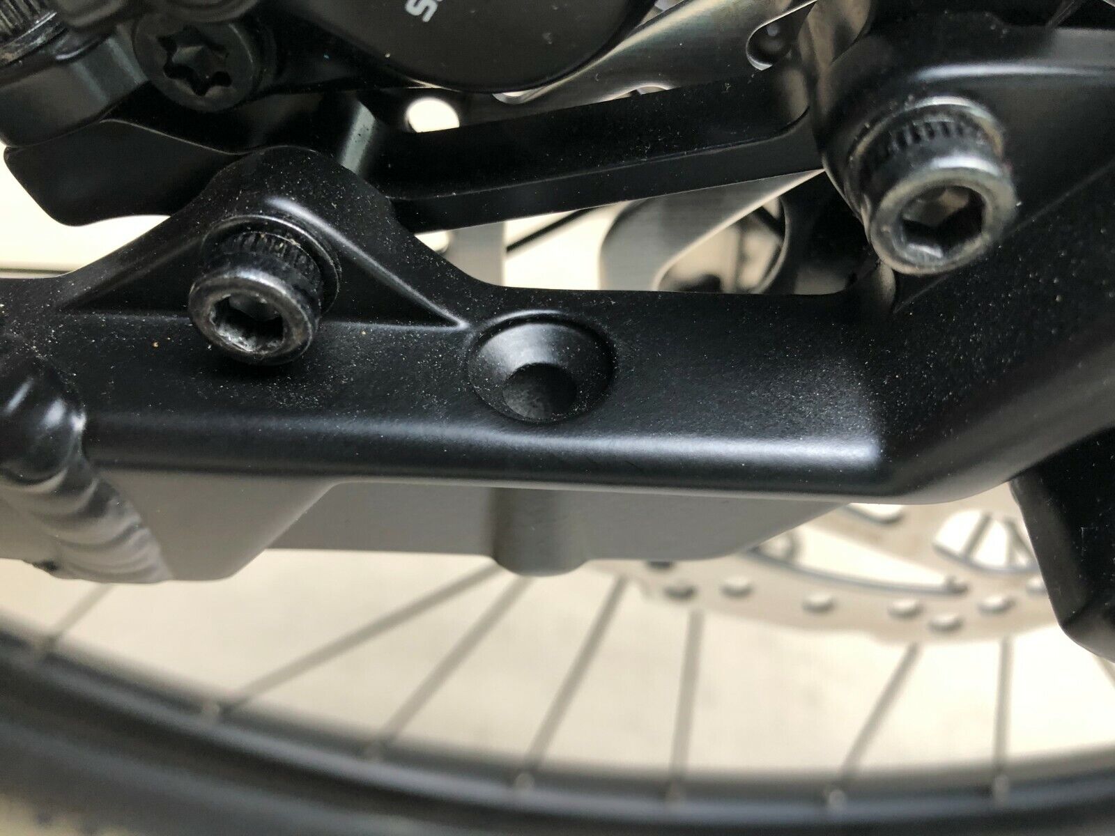 CMPT Aufnahme am Rahmen der Fahrrads