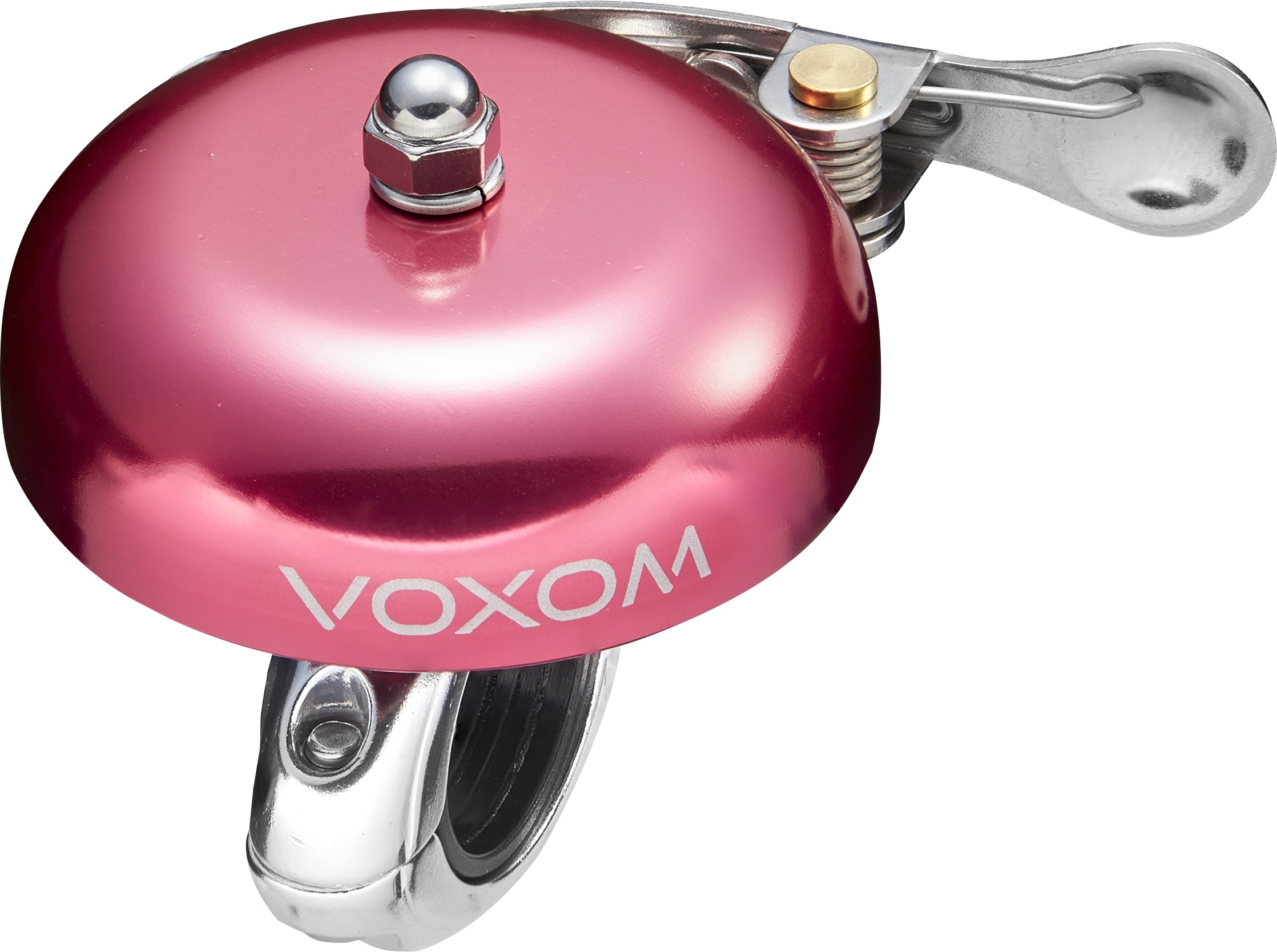 Voxom Fahrradklingel / Glocke Portland KL4, rot