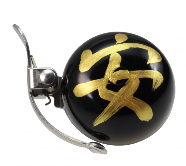 "SAFETY" Crane Bell Mini Retro Suzu Fahrradklingel, Omamori, Talisman