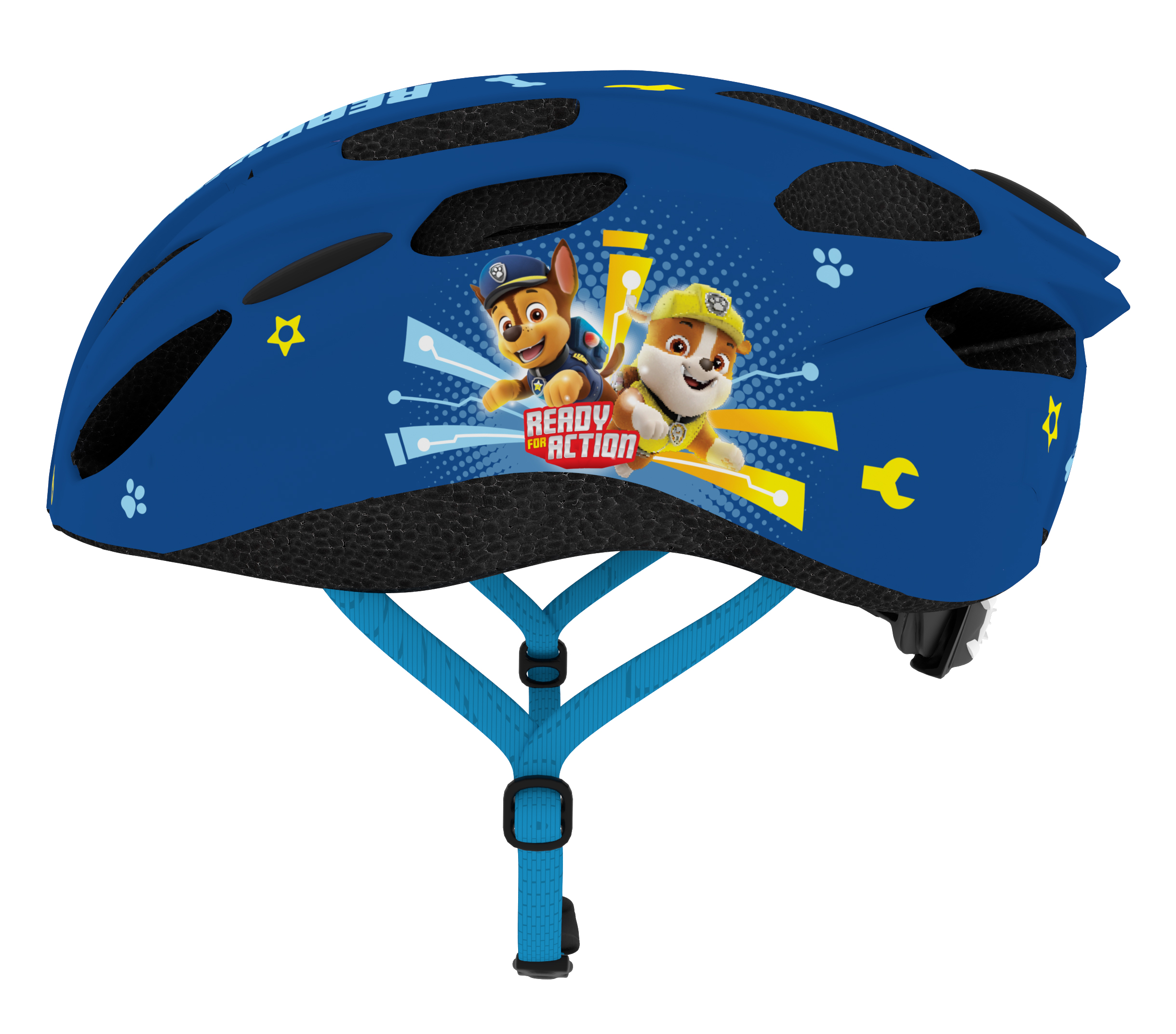 Kinder Fahrradhelm "Paw Patrol Boys", BLUE, M: 52-56cm, In-Mold-Tec, ab ca. 6 Jahre