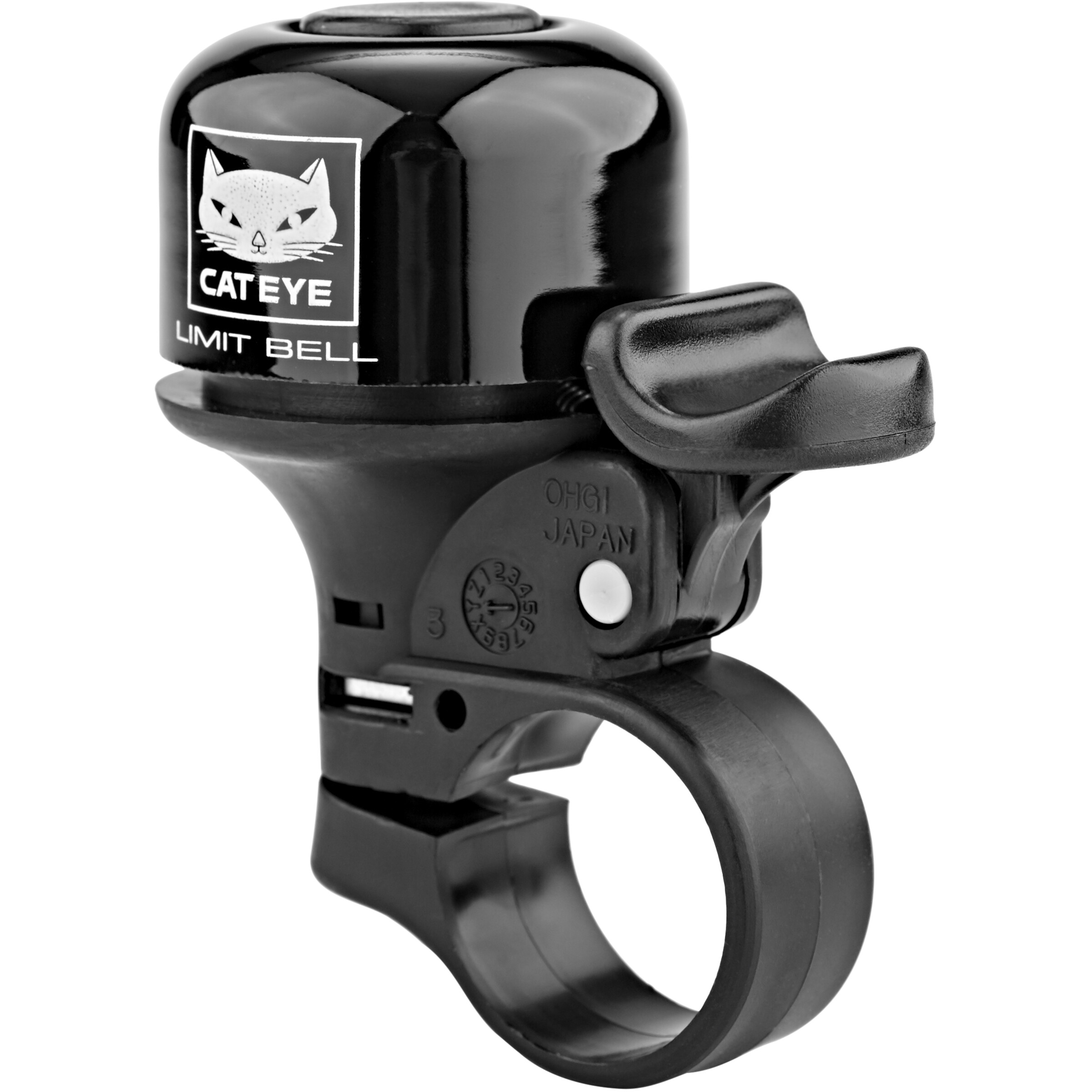 CATEYE Fahrradklingel / Glocke PB-800 Limit Bell, schwarz