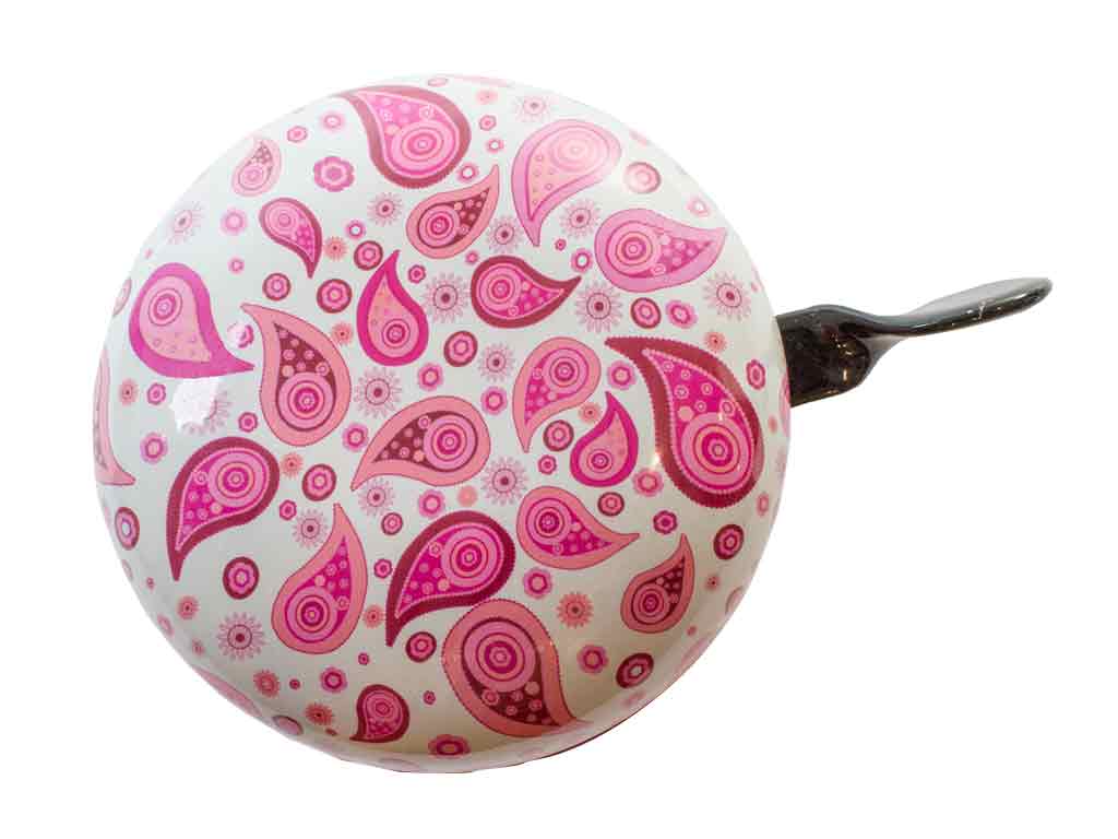 beBell Ding Dong Fahrradklingel „Paisley“, XXL Ø 80mm