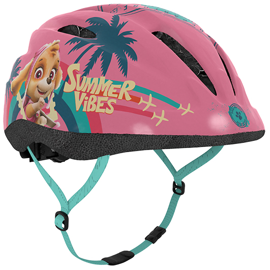 Kinder Fahrradhelm "PAW PATROL Girls", altrosa, S: 48-52cm, Skye und Liberty, ca. 2 - 5.5 Jahre