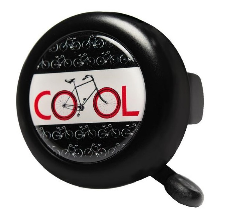 REICH Fahrradklingel "COOL", Ø55mm, schwarz