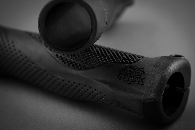 66sick AA grip ergonomisch Fahrrad Griff schwarz, MTB DH FR BMX All Mountain