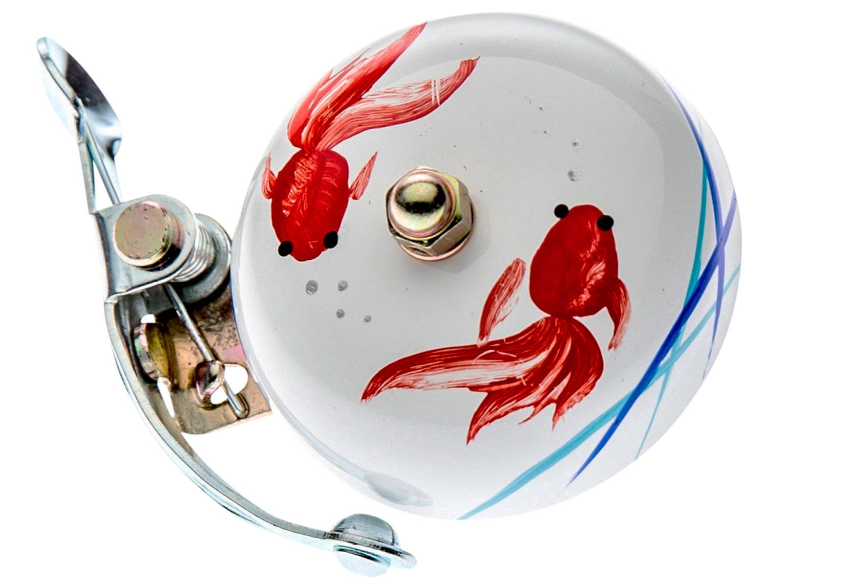 Crane Bell Co. Handpainted Suzu Fahrradklingel Koi