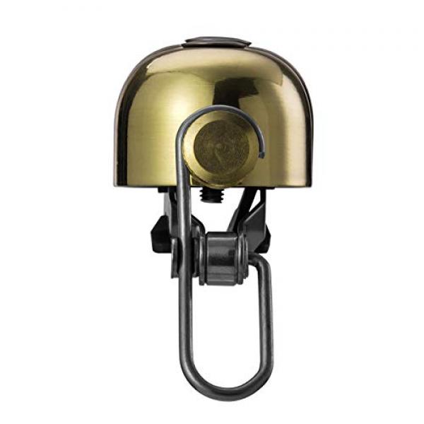 ROCKBROS Fahrradklingel "The Dome", goldfarben, lauter Sound!