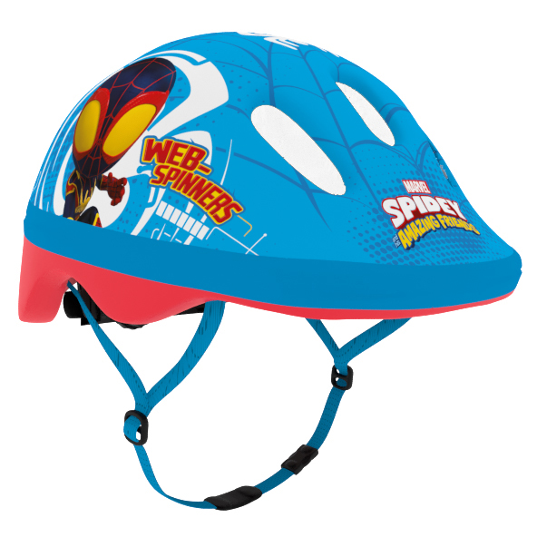 Klein-Kind Fahrradhelm "SPIDEY", XS: 44-48cm, ca. 1 - 2.5 Jahre, Spiderman-Junior