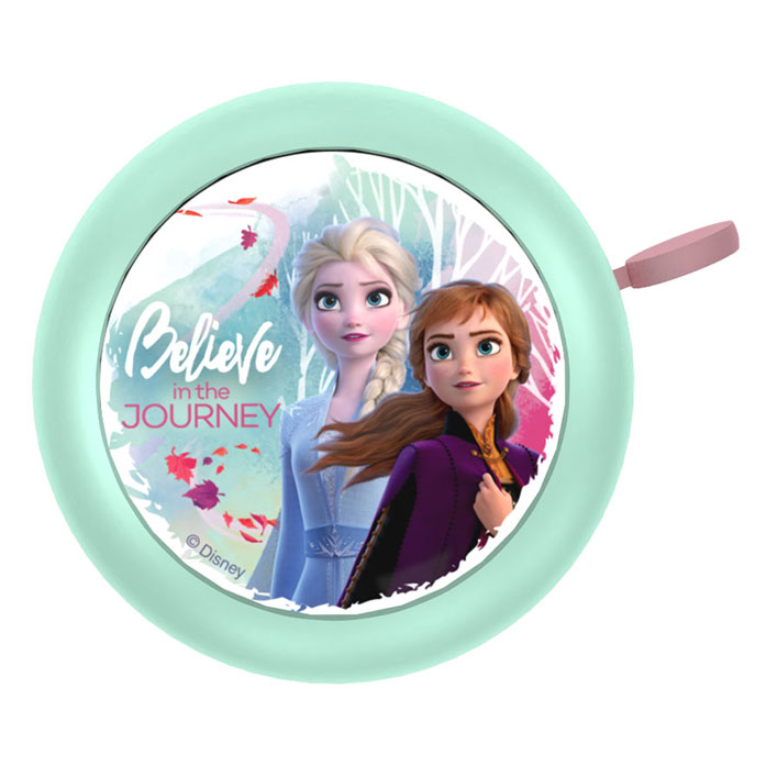 Disney Fahrradklingel "Frozen II", Ø 55mm, Kids Fan Bell, Signalglocke