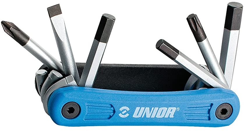 Unior Multitool EURO6, black blue silver, made in Europe