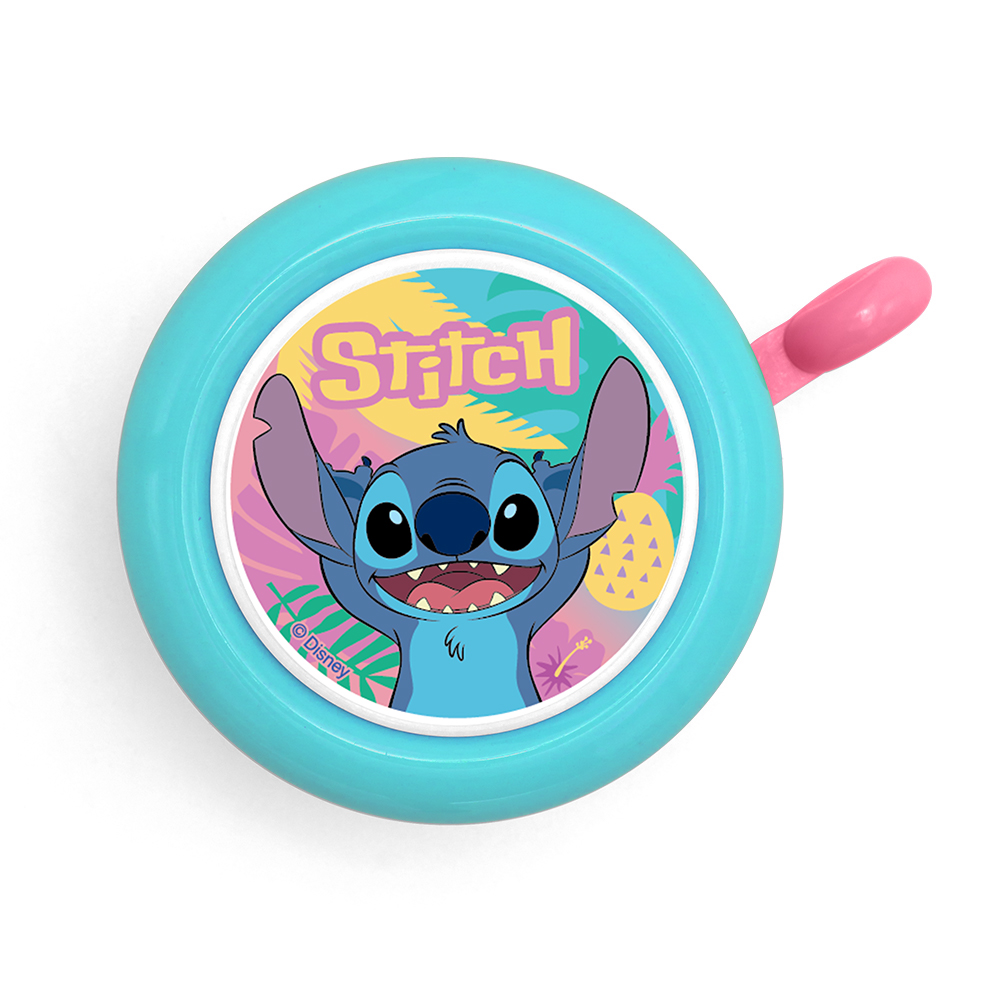 Disney Fahrradklingel "STITCH: smile Aloha" Bell, Ø 55mm, toller Sound