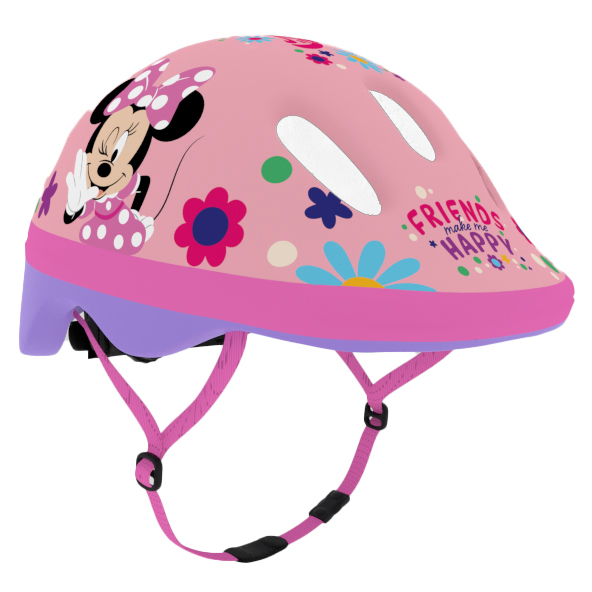 Klein-Kind Fahrradhelm "MINNIE", XS: 44-48cm, ca. 1 - 2.5 Jahre, Minnie Maus - Junior