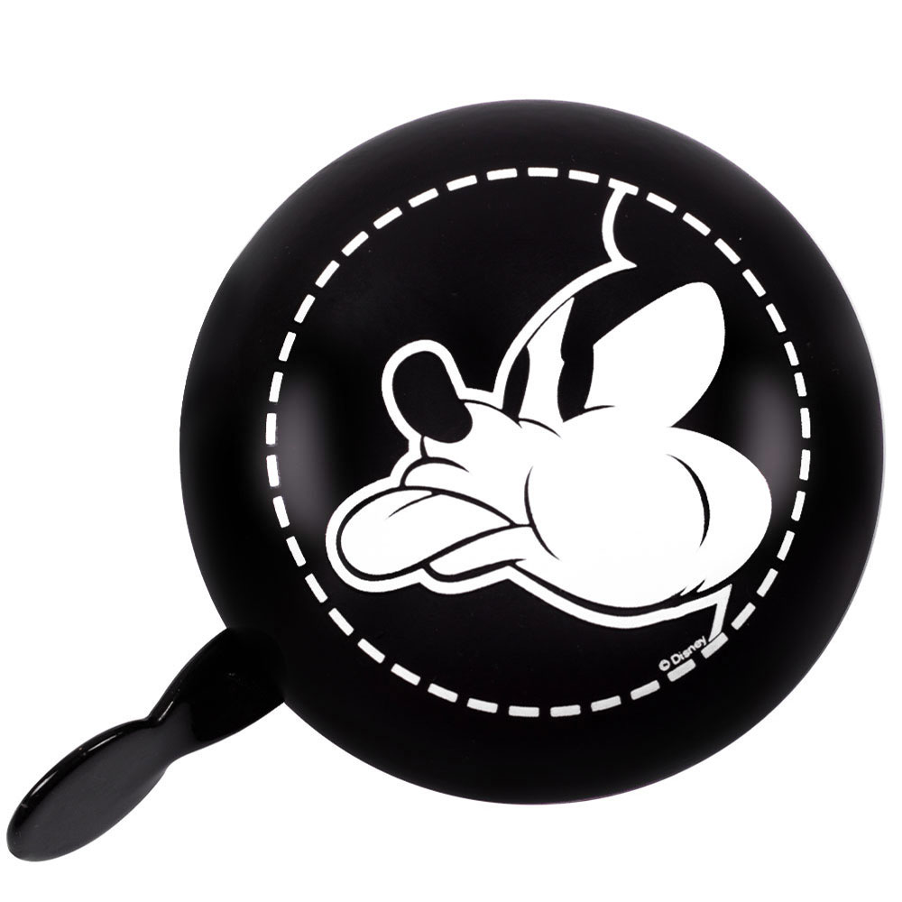 Disney 2-Klang Fahrradklingel  Mickey Mouse frech, XXL Ø 80mm