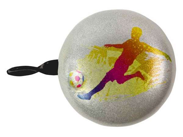 bbeBells Fahrrad-Klingel Fußball FREISTOSS! Ø 60 mm