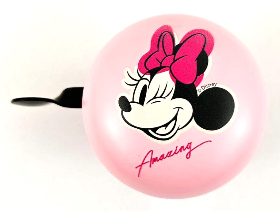 Disney 2-Klang Fahrradklingel "MINNIE AMAZING", Ø 60mm, Retro Bell