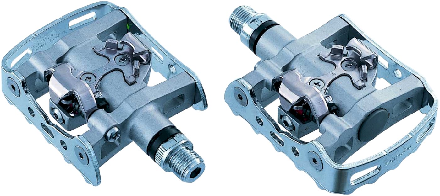 SHIMANO Pedal Paar PD-M324, MTB, Trekking, Alltag