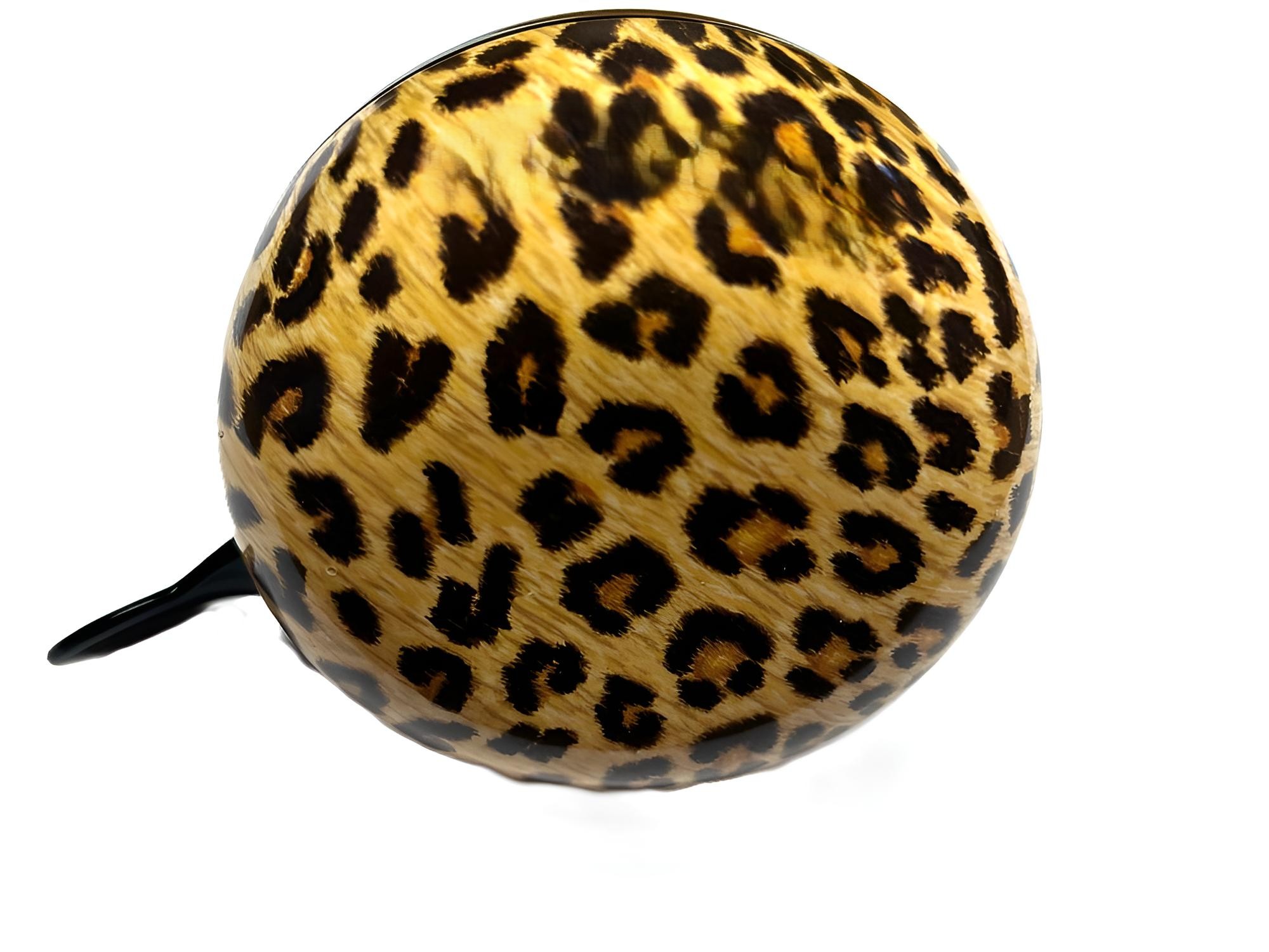 LTJ 2-Klang Fahrradglocke "Leopardo", XXL Ø 80mm, Fahrradklingel, Bike Bell