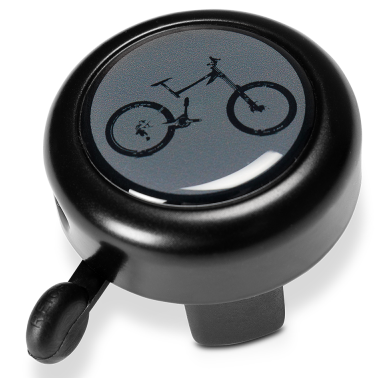 CUBE Fahrradklingel Bell Buddys "BIKE". Ø 55mm