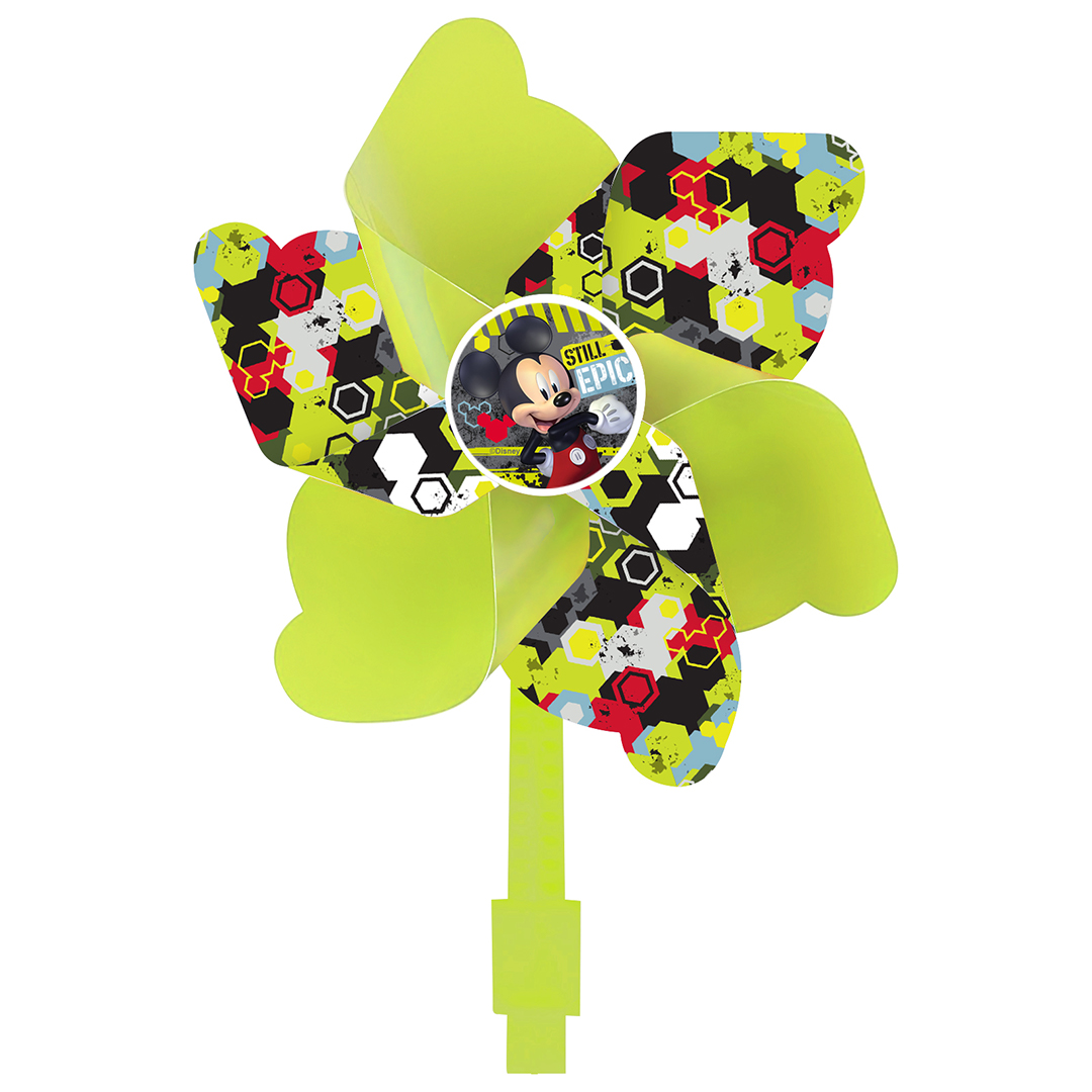 MICKEY MAUS Lenker-Windrad, Drehspaß für Roller und Fahrrad