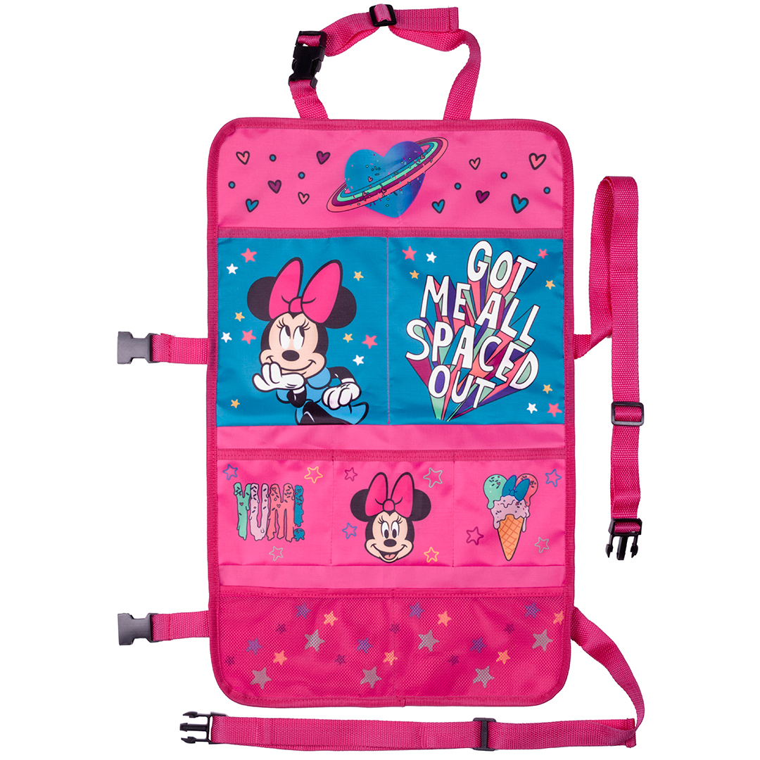 Seven Polska Disney: "Minnie Organizer" für Autorücklehne und Kinderwagen