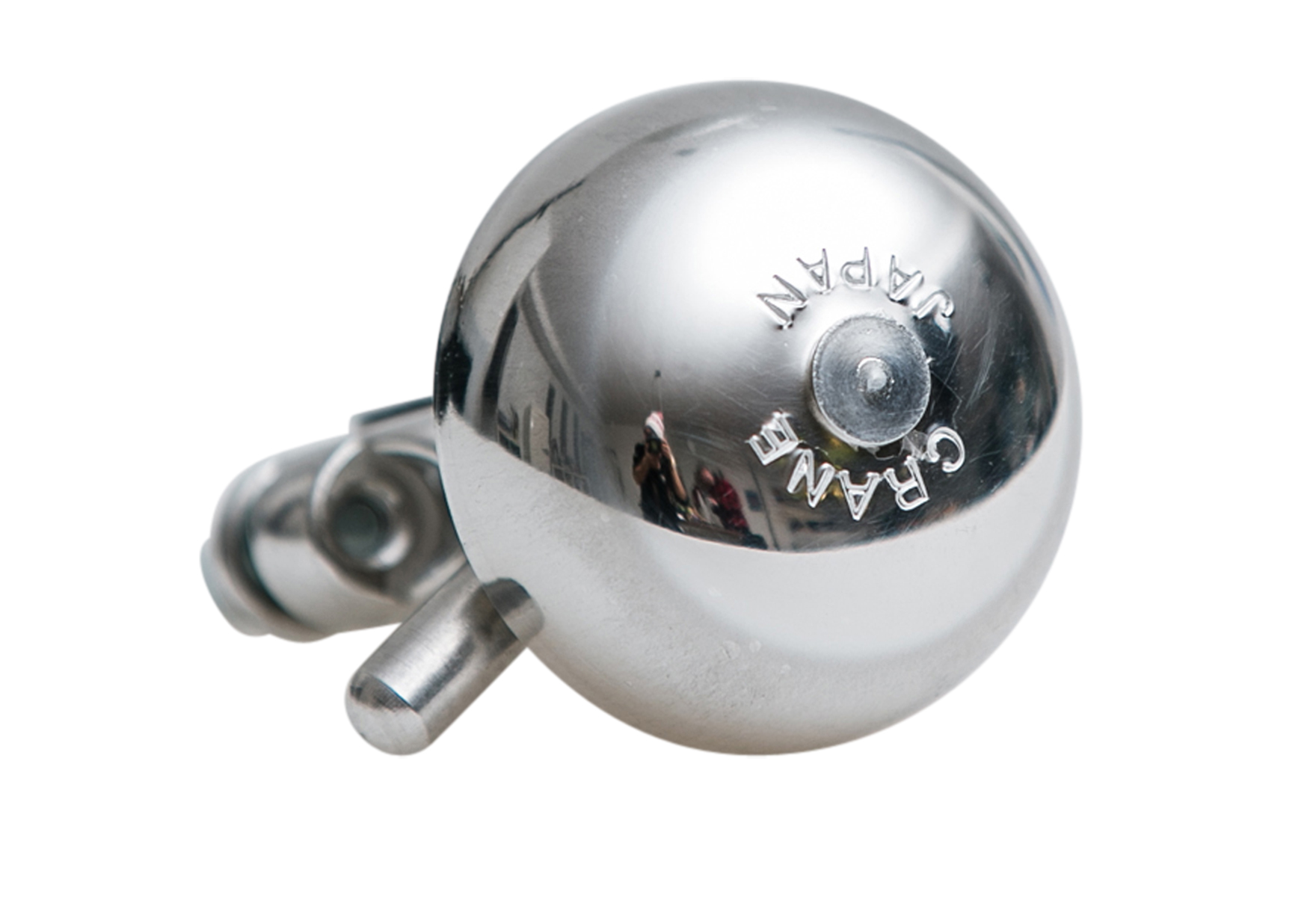 Crane Bell Co. Mini Karen Bell Fahrradklingel Polished Silver