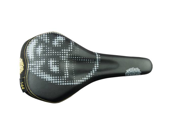 66sick Fahrradsattel "Espacio Libre" halftone