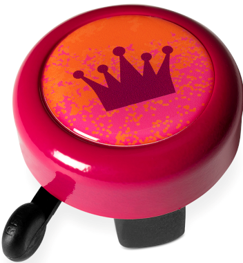 CUBE Fahrradklingel Bell Buddys "Crown". Ø 55mm
