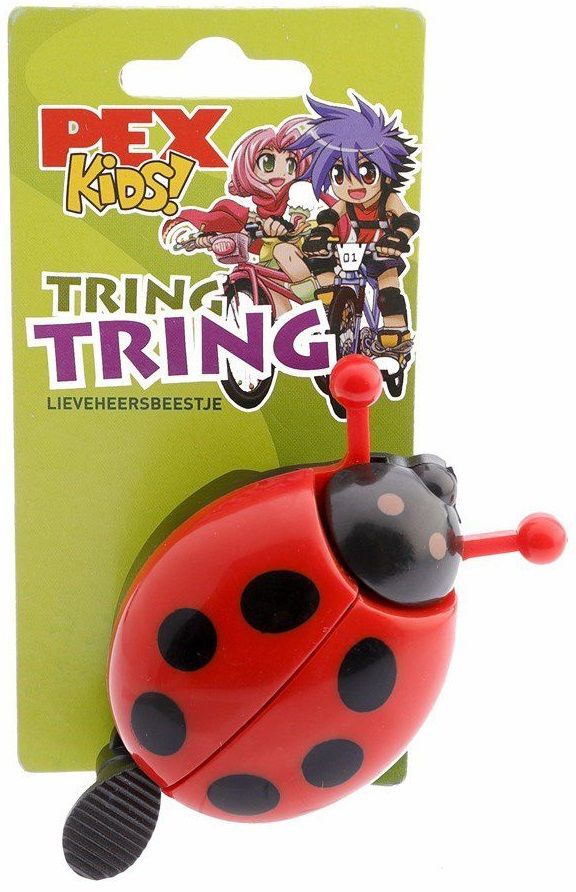 PexKids Fahrradklingel "Marienkäfer" - Rot