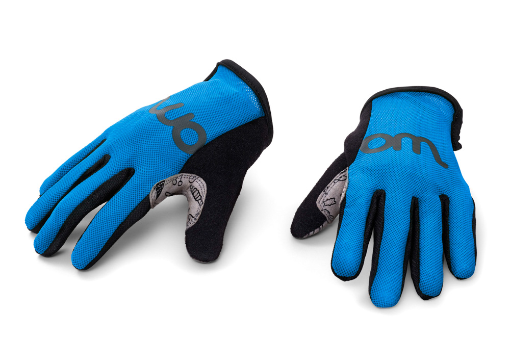 WOOM™ TENS Fahrradhandschuhe Gr.5, blau, 11.5 cm